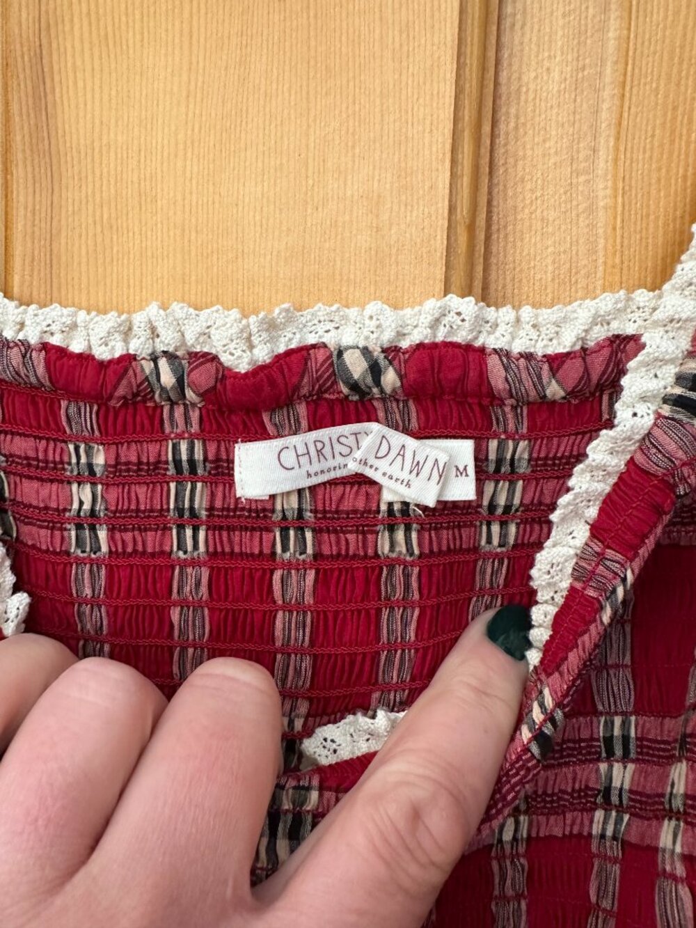 The Katrina Dress | Holiday Plaid - Picture 8 of 10